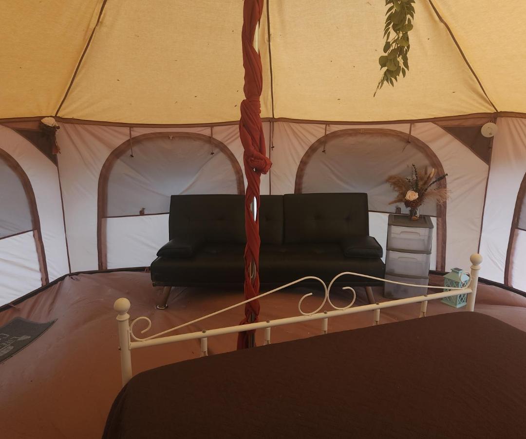 Hotel Al'S Hideaway Glamping Tents Pipe Creek Exterior foto